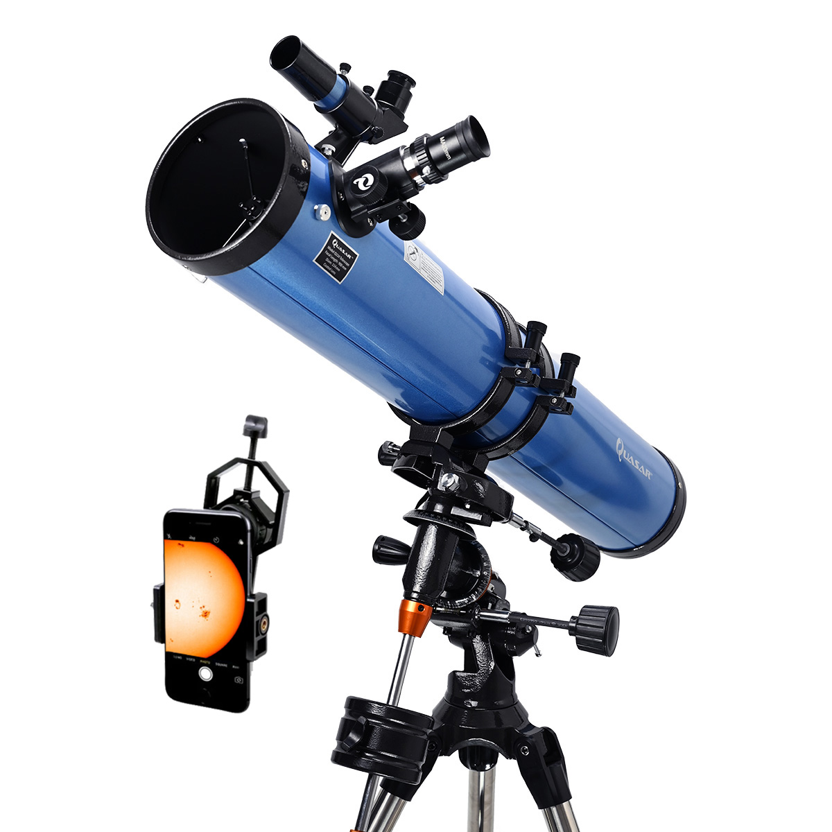 Q114 Adap Telescopio Quasar Professional Q114 Con Adaptador Smartphone - Imagen 1