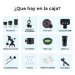 Telescopio Quasar Starter Q76 Con Cámara Wifi - Imagen 8