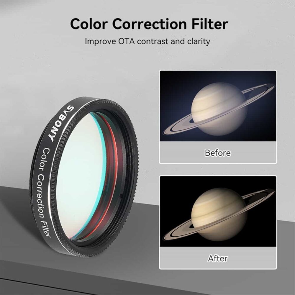 Filtro SVBONY de Corrección de Color 2" para Astrofotografía SV231 - Imagen 4