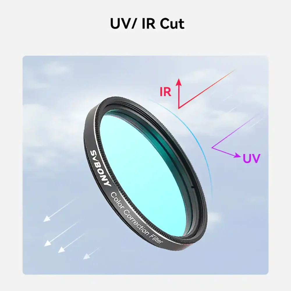 Filtro SVBONY de Corrección de Color 2" para Astrofotografía SV231 - Imagen 3
