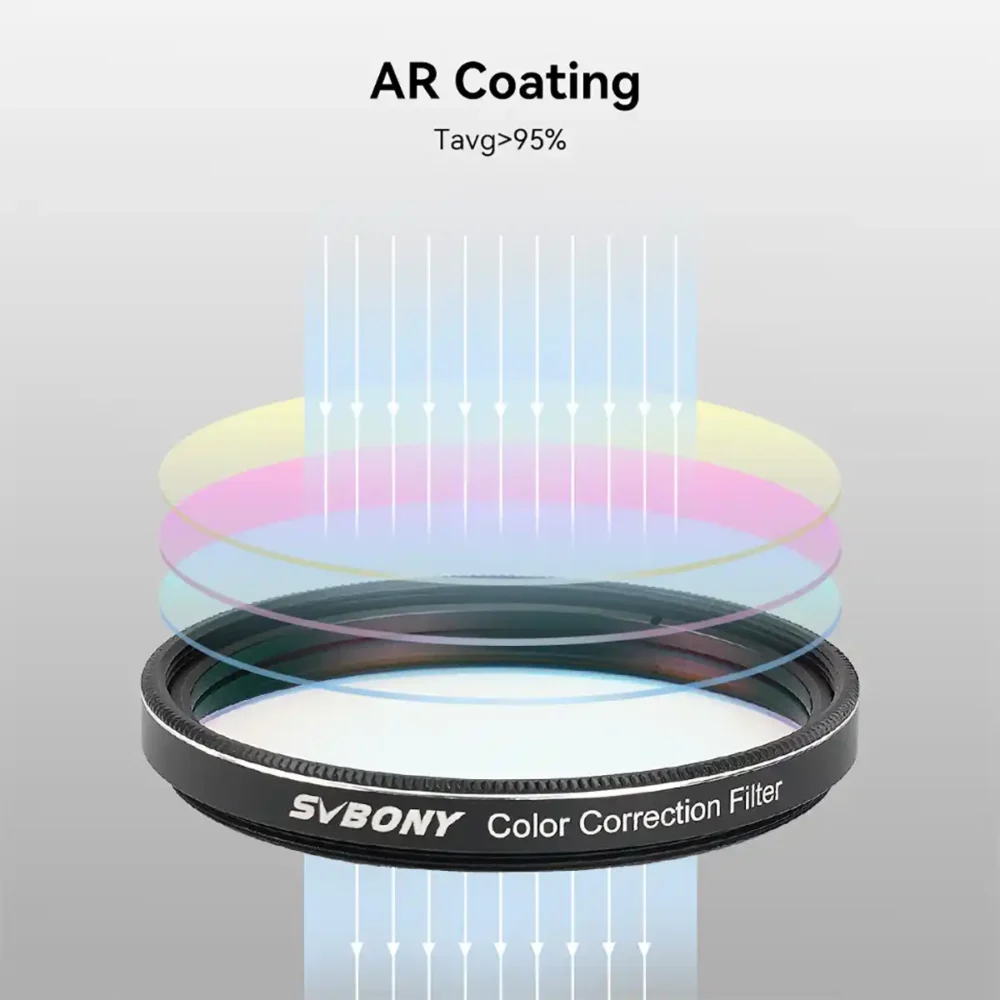 Filtro SVBONY de Corrección de Color 2" para Astrofotografía SV231 - Imagen 2
