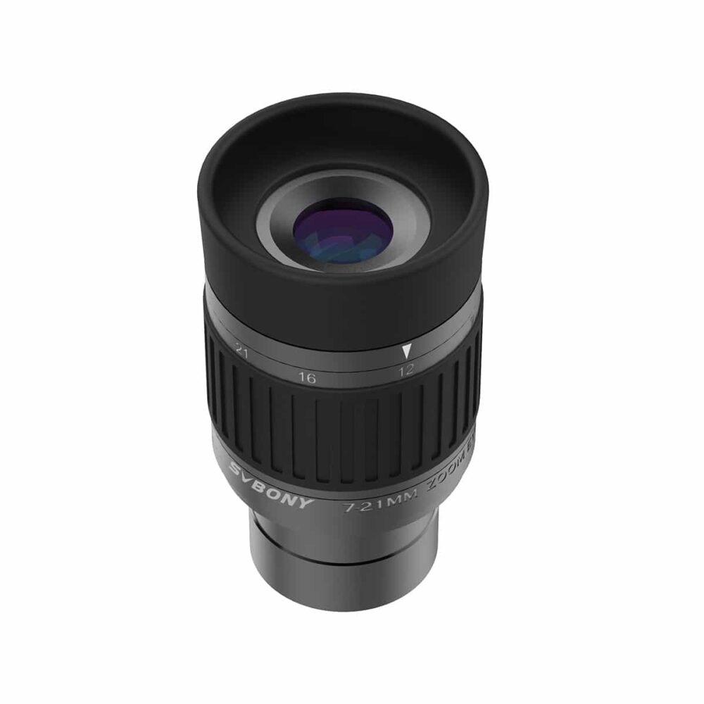 Ocular Zoom 7 a 21 mm SVBONY 1.25inch 60° a 40° para Telescopio SV135 - Imagen 1