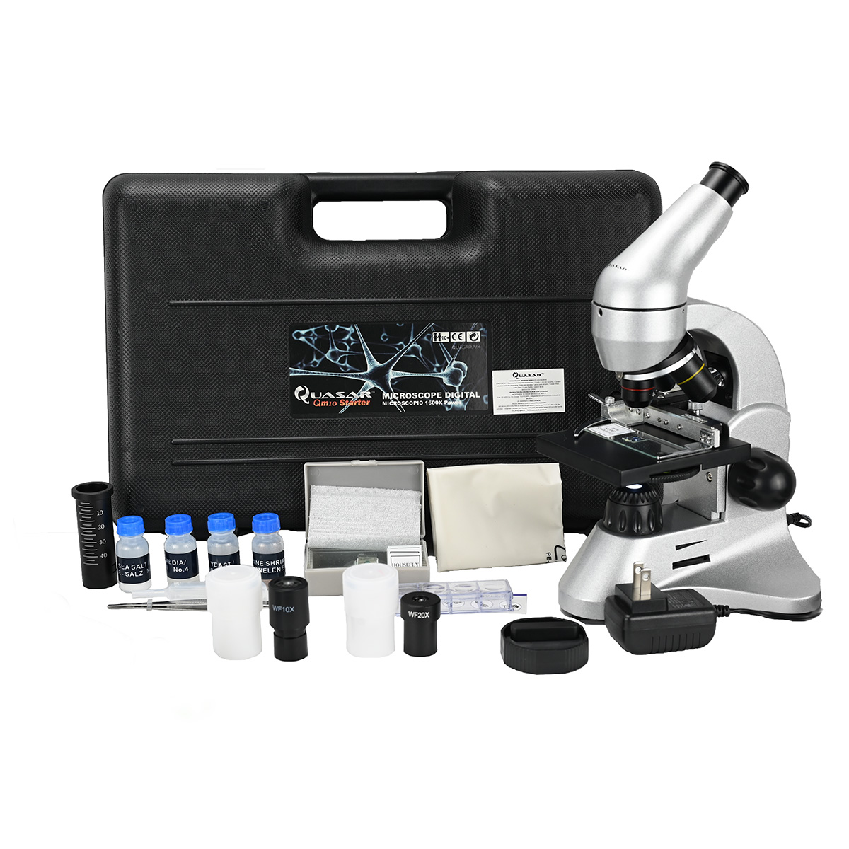 Qm10 new Microscopio Quasar Starter Qm10 1600x - Imagen 6