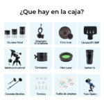 Telescopio Quasar Professional Q114 Con Cámara Wifi - Imagen 7