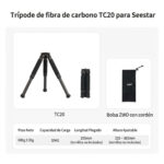 ZWO TC20 Tripié fibra de Carbono para Telescopio Seestar - Imagen 2
