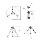 ZWO TC20 Tripié fibra de Carbono para Telescopio Seestar - Imagen 3